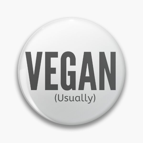 Item preview, Vegan Usually - Gray designed and sold by ryanwfraser.