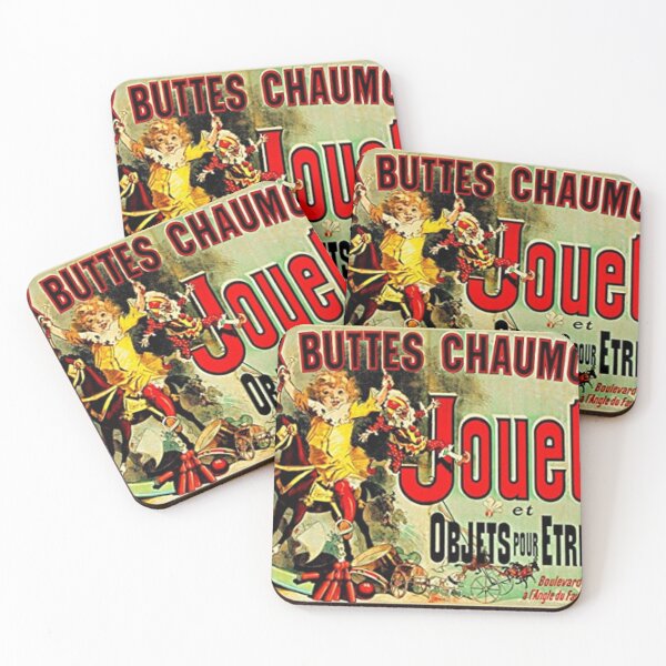 Item preview, Friends Poster Jouets et Objets Pour Etrennes French Art Print  Poster Aux Buttes Chaumont designed and sold by Draculaura2009.