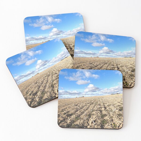 Item preview, plowed filled blue sky and clouds designed and sold by Stephanie  Skeem.