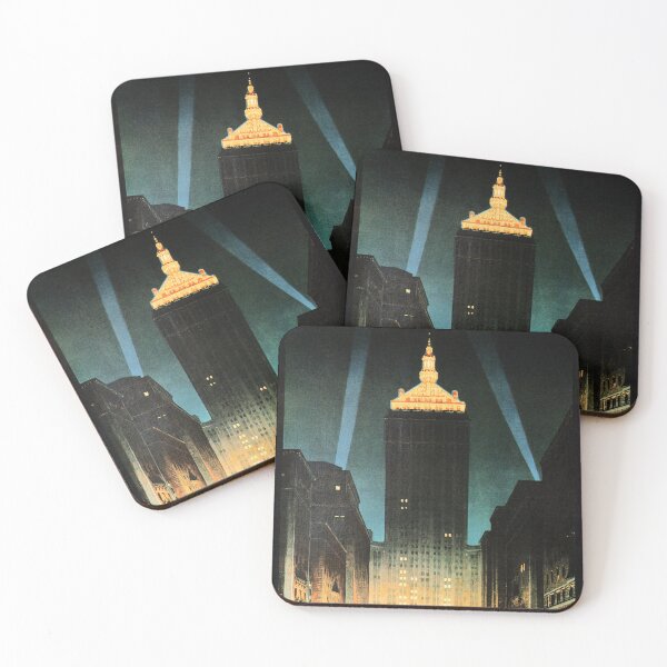 Item preview, NEW YORK Central Building Park Avenue Vintage American Tourism Poster designed and sold by retroposters.