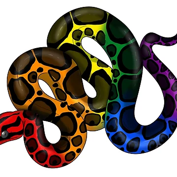 Artwork thumbnail, Gay Python Pride by 1CoolCactus