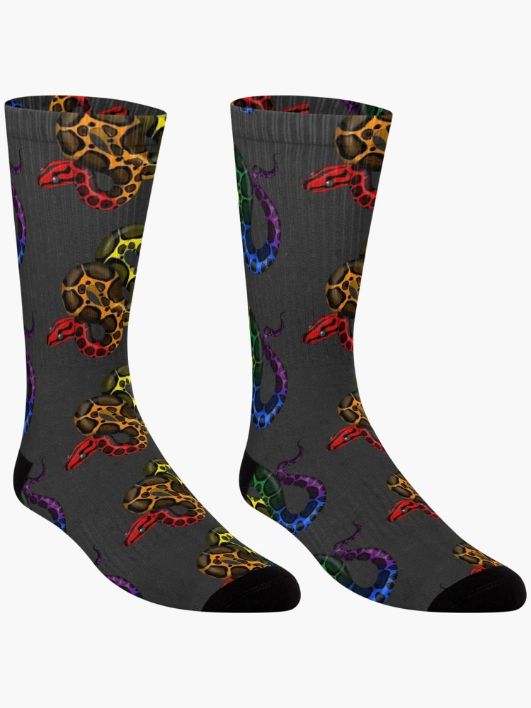 Thumbnail 3 of 5, Socks, Gay Python Pride designed and sold by 1CoolCactus.