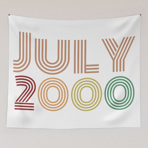 Item preview, Happy 20th Birthday, Happy twenties Birthday, born in July 2000 designed and sold by marosharaf.
