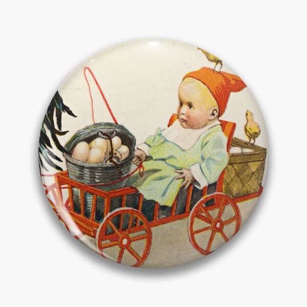 Item preview, Vintage Danish Easter Greetings Card 217 designed and sold by stickart-marek.