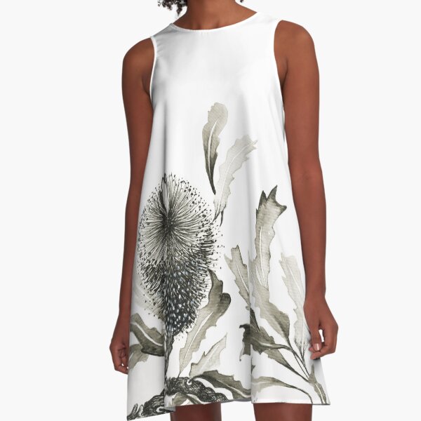 Shades of grey A-Line Dress