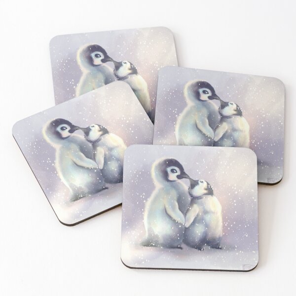 Item preview, Two penguins designed and sold by teawithjelly.