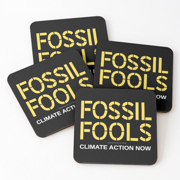 Item preview, Benny Zable Fossil Fools Climate Action Now Design designed and sold by PureLifePlanet.