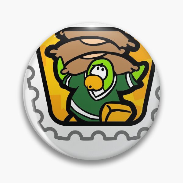 Item preview, Club Penguin Bean STamp designed and sold by Katrina Allott.