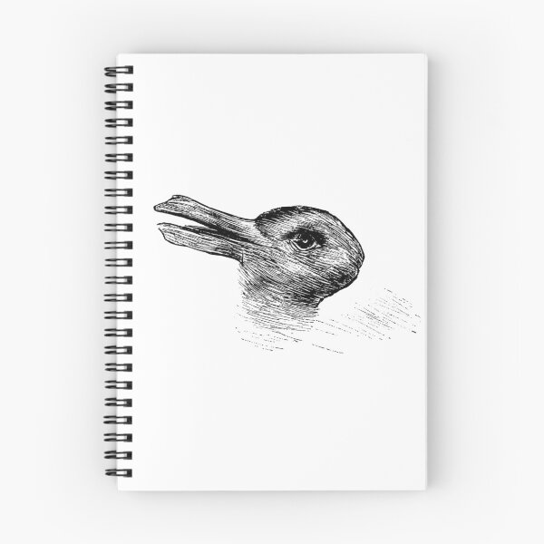 Item preview, Which do you see? Bunny rabbit or duck illusion art  designed and sold by MindChirp.