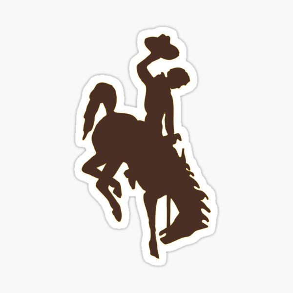cowboys-wyoming Sticker