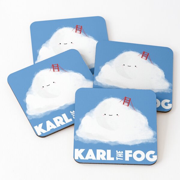 Item preview, Karl The Fog Of San Francisco designed and sold by ChuArts.