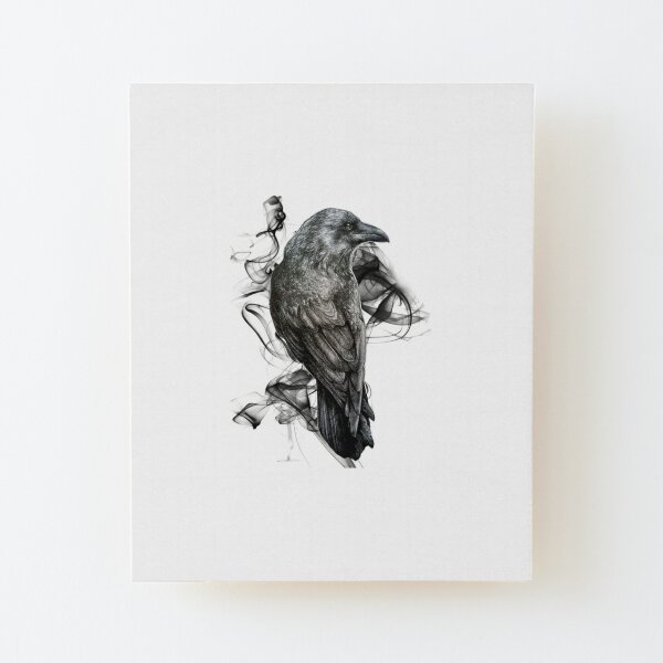 Wandbilder Schwarzer Vogel Tattoo Redbubble