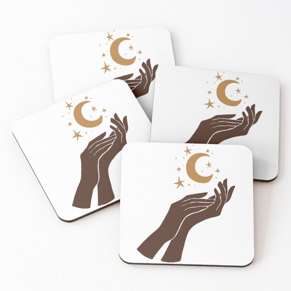 Item preview, Magic Hands, Moon & Stars 1 designed and sold by kalisteananda.