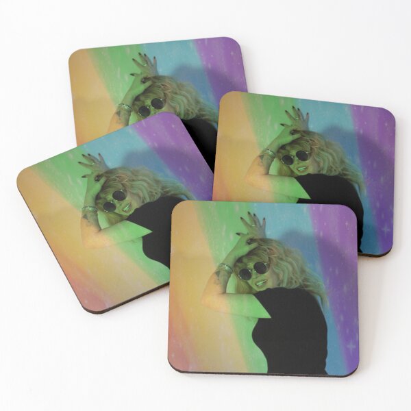 Item preview, Natasha Lyonne Rainbow Técnica Mixta designed and sold by Jessi Zultanky.