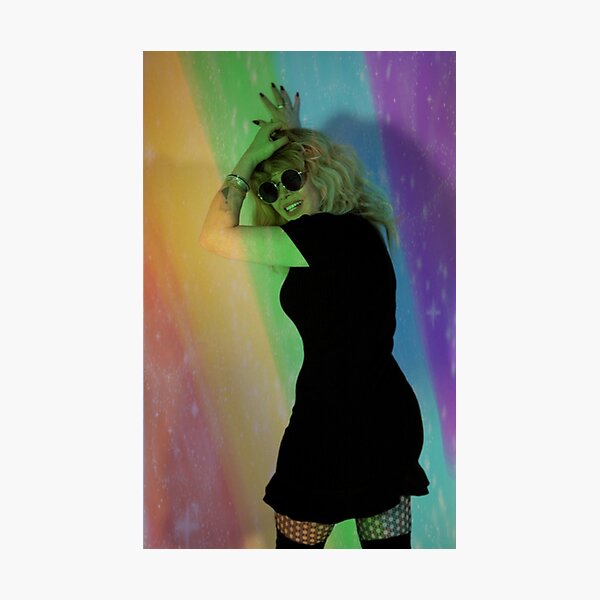Item preview, Natasha Lyonne Rainbow Mixed Media designed and sold by Jessi Zultanky.