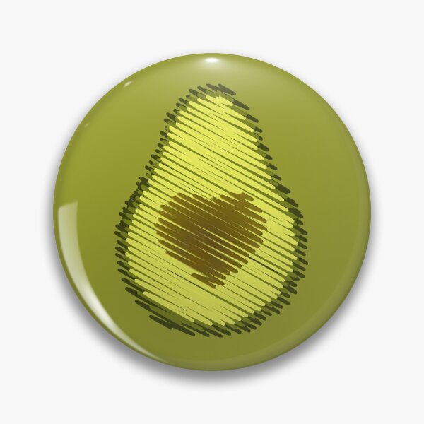 Item preview, Stitched Avocado Love Design designed and sold by Hedgie Designs.