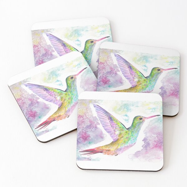 Item preview, Rufous tailed hummingbird designed and sold by ErinKArtist.