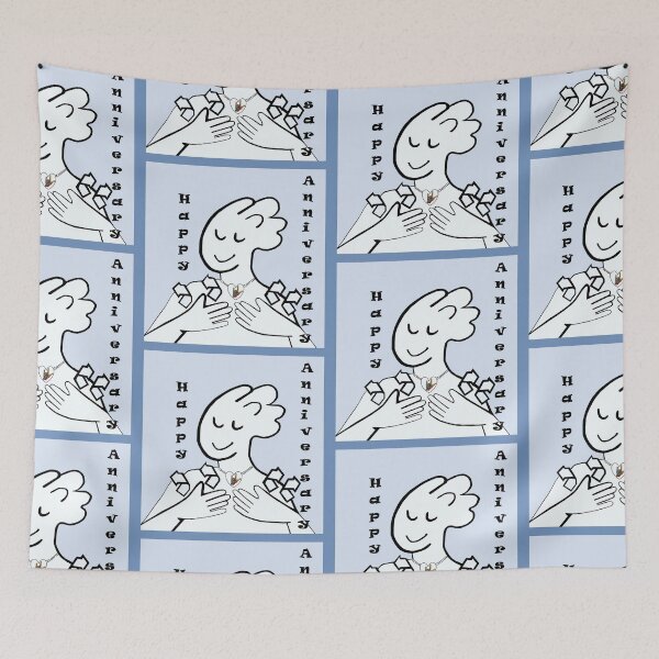 Item preview, ASL Happy Anniversary! designed and sold by EloiseArt.