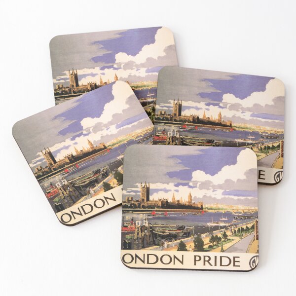 Item preview, LONDON PRIDE GWR Great Western Railway Britain Train Travel Poster  designed and sold by retroposters.