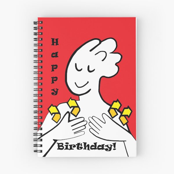 Item preview, ASL Happy Birthday! designed and sold by EloiseArt.