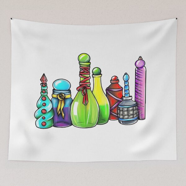 Item preview, Potion Bottles designed and sold by JorddinMarieArt.