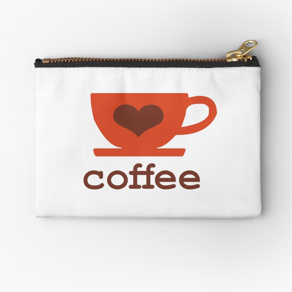 Coffee Lovers Zipper Pouch