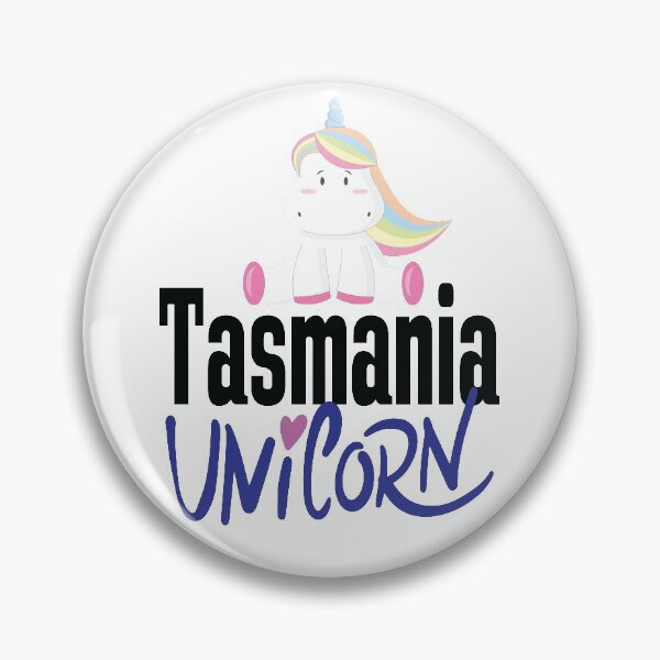 Item preview, Tasmania Unicorn Australia Raised Me Tas Tassie Tasmanian designed and sold by ProjectX23.