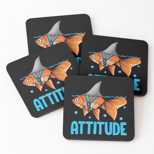 Item preview, Attitude of a Shark Fish Confidence & Self Belief designed and sold by perfectpresents.