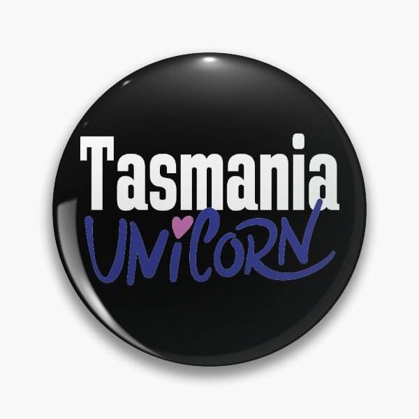 Item preview, Tasmania Unicorn Australia Raised Me Tas Tassie Tasmanian designed and sold by ProjectX23.