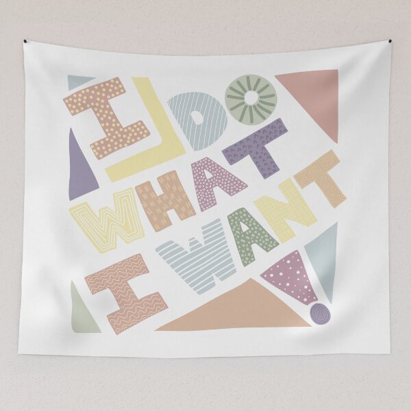 Item preview, I Do What I Want Sassy Quote - Designed by Design by Cheyney designed and sold by designbycheyney.