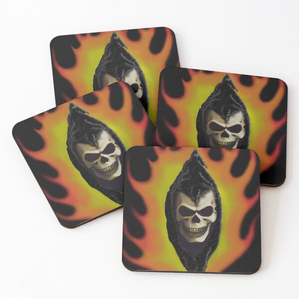 Item preview, Reaper Head in Flames designed and sold by AlchemistArtist.