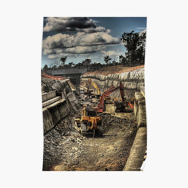 How to build a railway tunnel... Poster