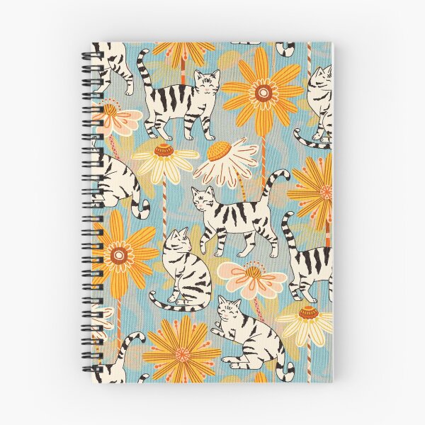 Item preview, Daisy Cats - Baby Blue designed and sold by TigaTiga.