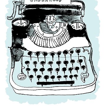 Artwork thumbnail, Underwood by Zoe Sadokierski