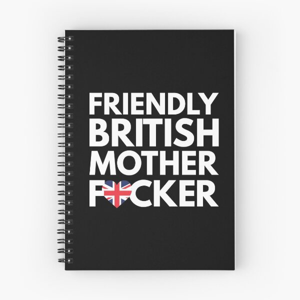 Item preview, Amistoso británico MF Mother Focker Gran Bretaña designed and sold by HelloFromAja.