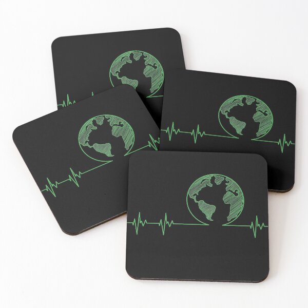 Item preview, Earth Day Heartbeat designed and sold by Captain Mood.