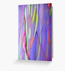 Rainbow Gum Greeting Card