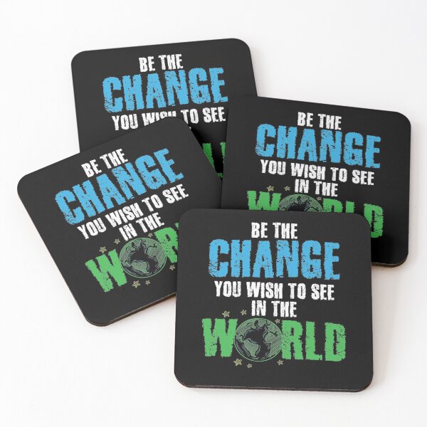 Item preview, Be The Change You Wish To See In The World Global Warming  designed and sold by Captain Mood.