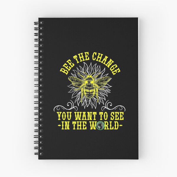 Item preview, Bee the Change you wish to see in the world climate change designed and sold by Captain Mood.
