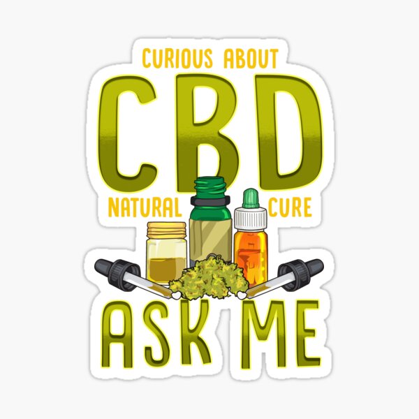 Funny Cbd Quote Stickers for Sale Redbubble