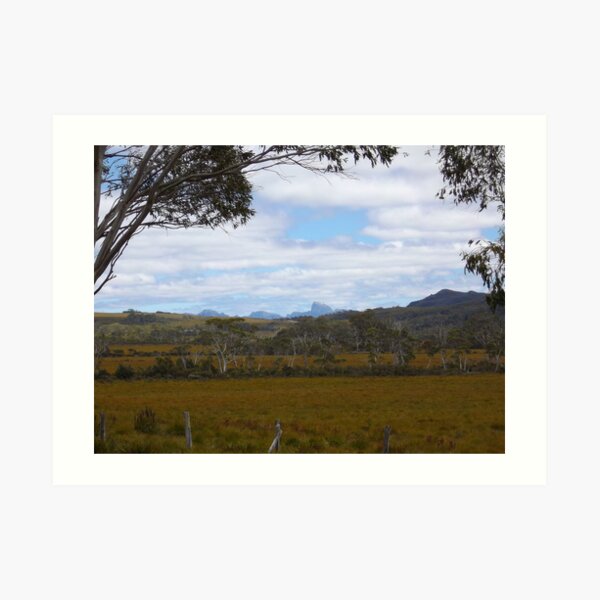 Frenchmans Cap - in the distance Art Print