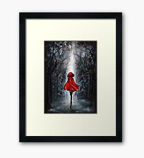 Little Red Riding Hood Framed Print