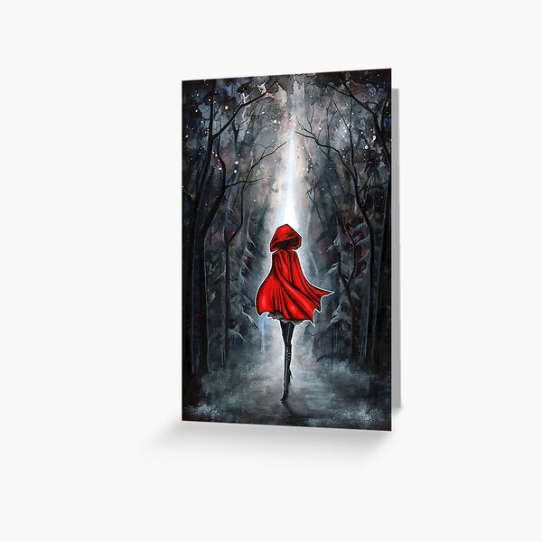 Little Red Riding Hood Greeting Card