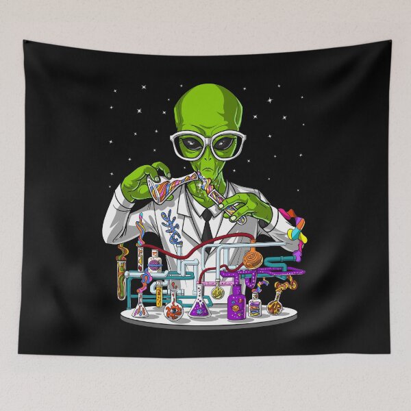 Item preview, Alien Chemistry Teacher designed and sold by underheaven.