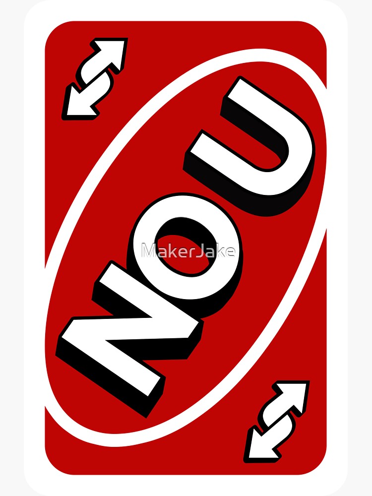 no u uno reverse card