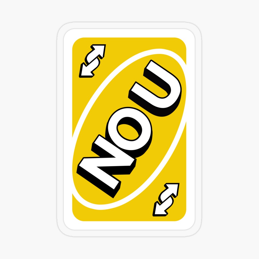 Custom Discord Emoji — love-themed uno reverse cards (blue, yellow