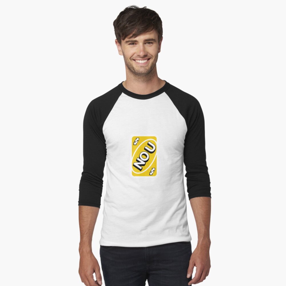 "Yellow NO U Uno reverse card" T-shirt by MakerJake | Redbubble