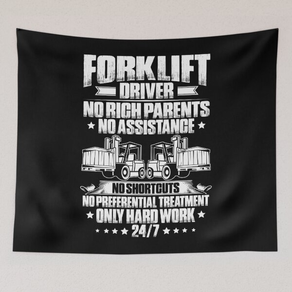 Item preview, Forklift Driver Forklift Operator Forklift Truck designed and sold by Krautshirts.