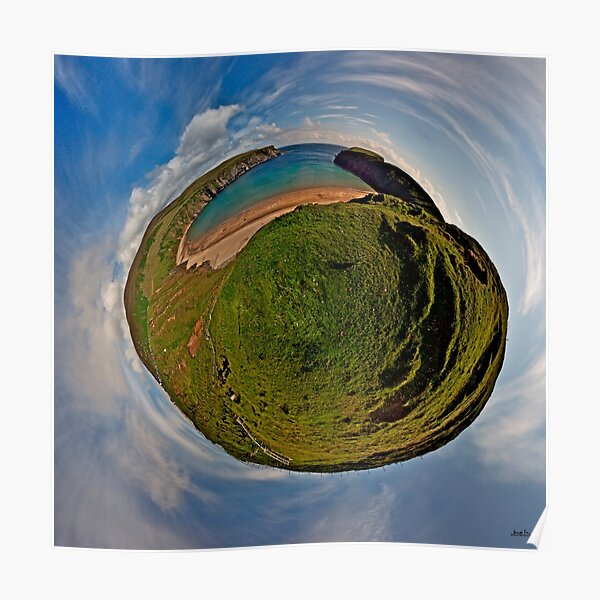 Silver Strand Beach, Malin Beg, South Donegal Poster