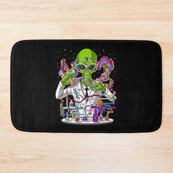 Item preview, Psychedelic Alien Scientist designed and sold by underheaven.